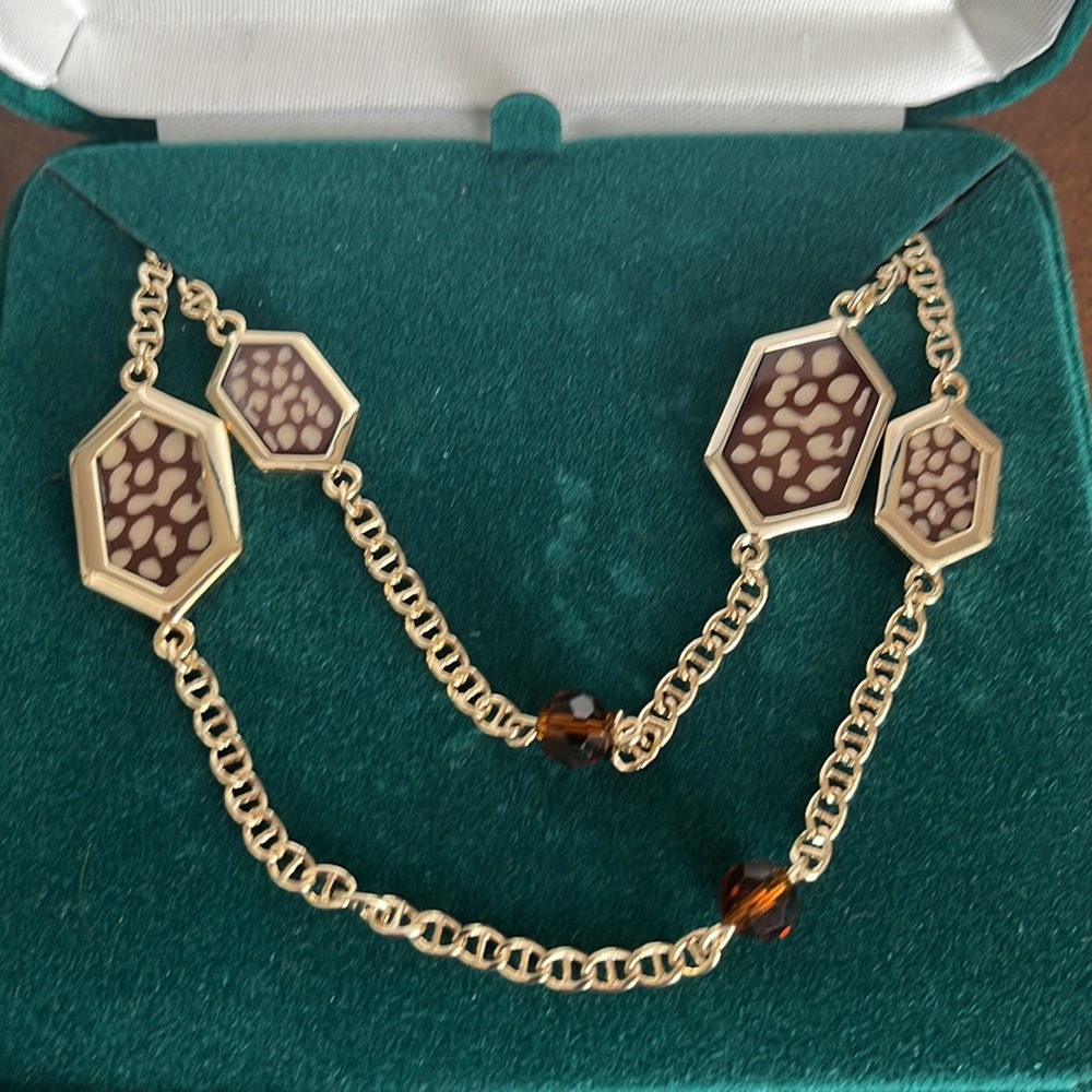 QVC Grace Kelly Collection, New Clarion Pell Necklace “Princess Grace of Monaco”